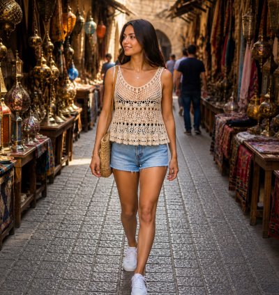 ✨ Trendy Crochet Top for Women – Free Size | Stylish & Comfortable ✨
